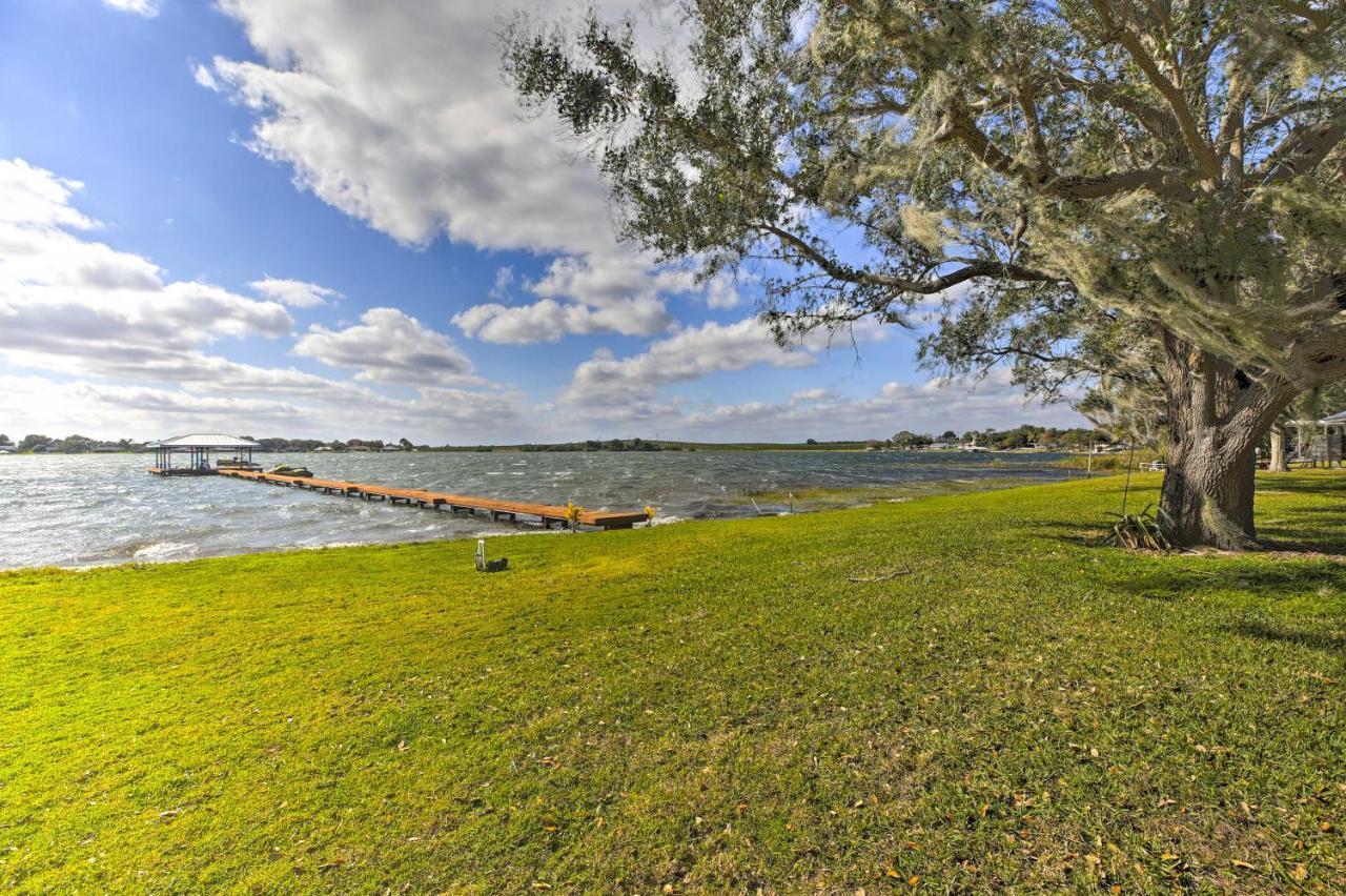 Waterfront Lake Placid Home With Dock And Fire Pit Ngoại thất bức ảnh