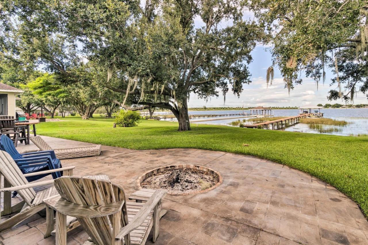 Waterfront Lake Placid Home With Dock And Fire Pit Ngoại thất bức ảnh